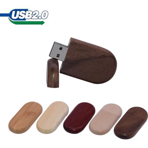 Wooden Mini Usb Pen Drive 4GB 8GB 16GB 32GB 64GB cle Usb Flash Drive pendrive Memory Stick Wedding Gift (Over 10pcs Free Logo)