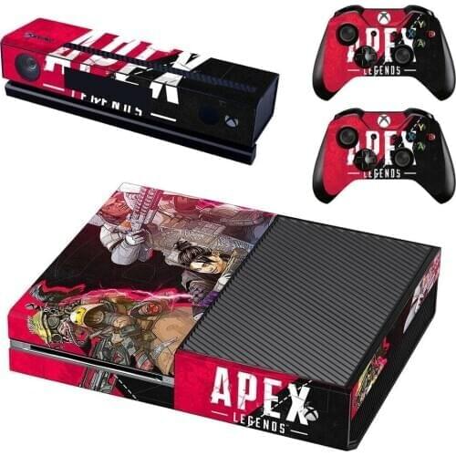 APEX Legends Game Skin Sticker Decal Full Cover For Xbox One Console & Kinect & 2 Controllers For Xbox One Skin Sticker