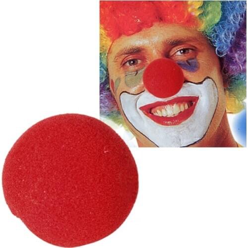 Novelty Foam Red Clown Nose Cosplay Costume Prop Costume Party Supplies