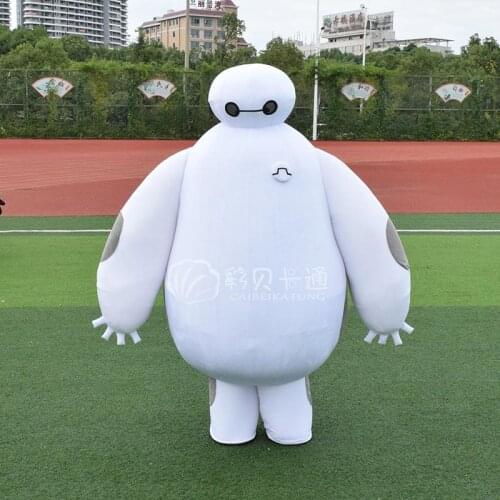 Adult Baymax Costume Halloween Cosplay Costume New Big Hero Mascot Costumes Party Fancy Dress for Men Women