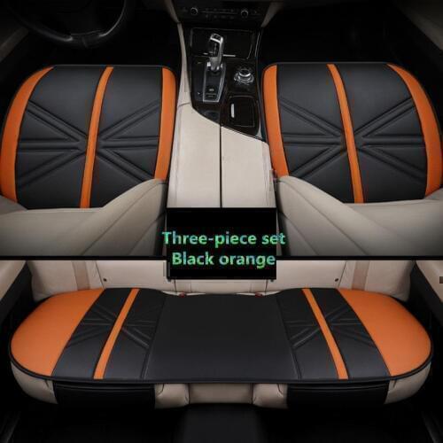 Leather universal Car seat cover not moves auto cover Car Styling For Hyundai i30 ix35 ix25 Elantra Santa Fe Sonata Tucso