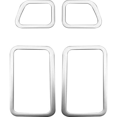 Car Central Dashboard Air Condition Outlet Vent Cover Frame Trim for Mitsubishi Pajero Sport 2011-2015 Accessories