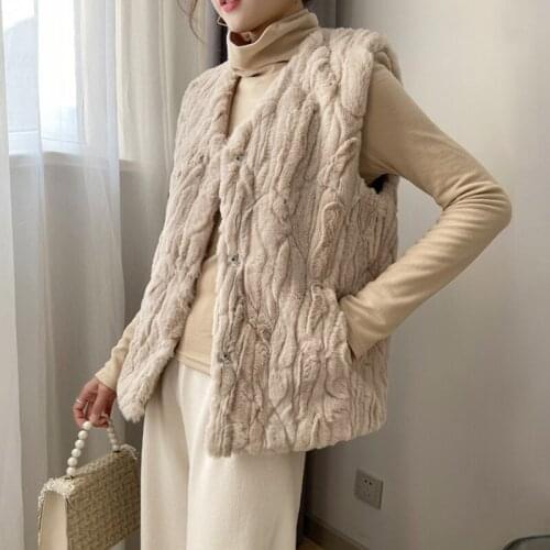 Oversized Fashion Matching Family Faux Fur Vest Woman Coat Clothes Baby Girls Waistcoat,if you need two pcs, please order two