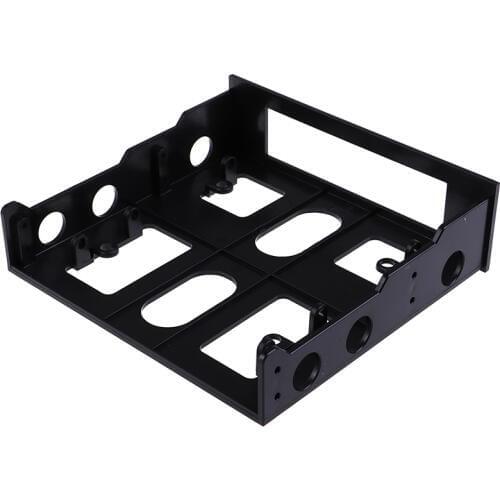 3.5 To 5.25 Floppy To Optical Drive Bay Mounting Bracket Converter For Front Panel Hub Card Reader Fan Speed Controller