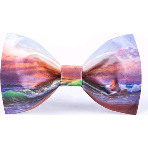 Brand New High Quality Men Bow Tie Fashion Casual Print Bowties Great For Party Butterfly Bow Ties for Student Youth