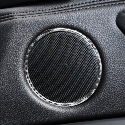 It Is Suitable For BMW Horn Ring 4 Pack F25 The Carbon Fiber (2011-2018) X3 F26 (2013-2016) X4 F07 (2011-2017) 5GT