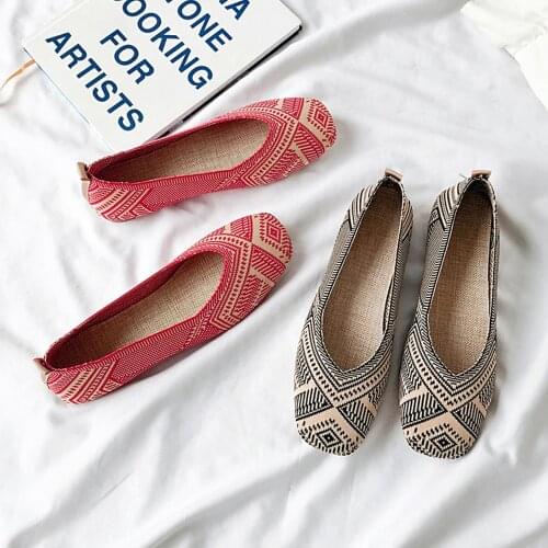 Prowow Women's Ballet Flats With Heels