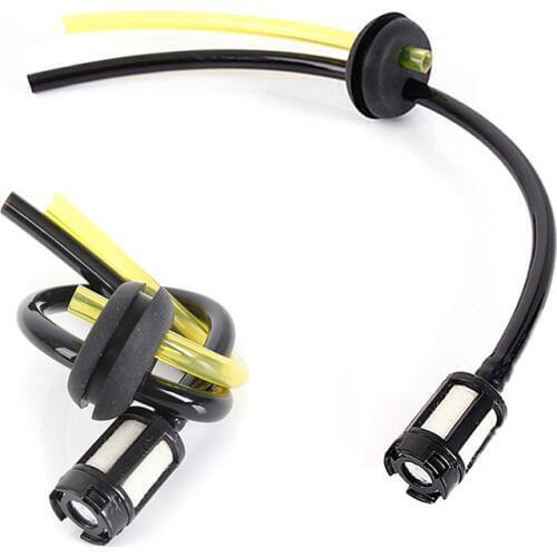 Replacement Fuel Hose Pipe + Tank Filter for Strimmer Trimmer Brush Cutter New