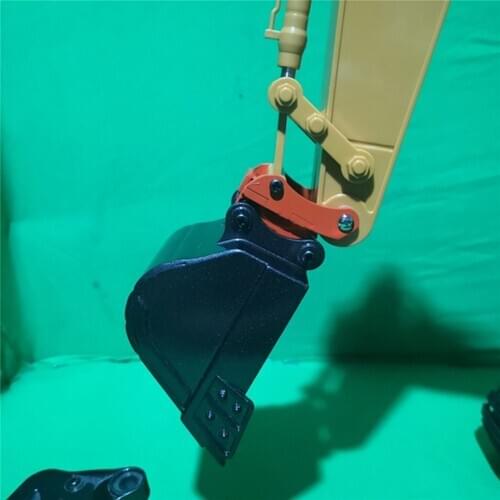 Metal Bucket Changer Mini Bucket Connector for 1/12 HUINA 550/560/580/592 RC Hydraulic Excavator Accessories Parts