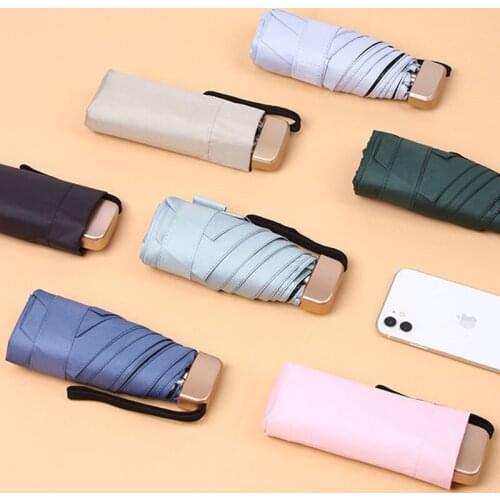 Youpin Ultra-light Mini Umbrella Female Umbrella Folding Sun Protection UV Protection Rain & Sun Pocket Vinyl Sun Umbrella