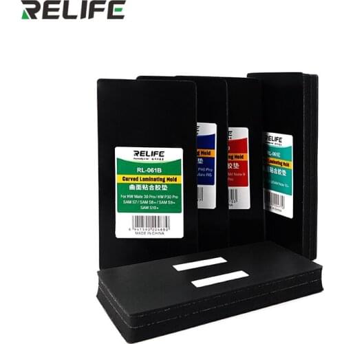 RL-061 Series Multi-model Universal Easy Positioning Precise Fit Curved Screen Laminated Rubber Mold For Phone Repair Tool