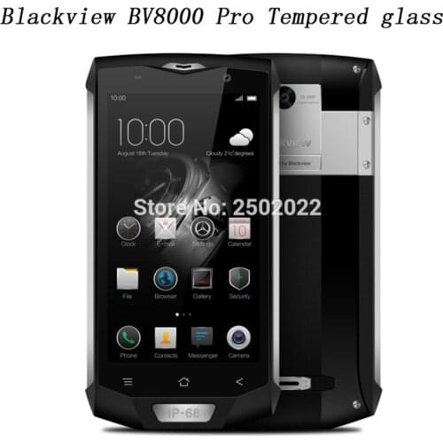 Tempered Glass On The for Blackview BV8000 Pro Screen Protector on Phone Film for Blackview BV 8000 Pro Tempered Glass