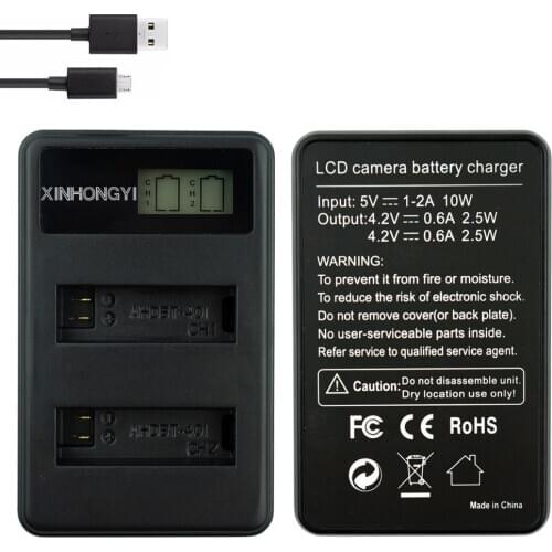 Go Pro Hero 4 Accessories AHDBT-401 Hero4 Battery Charger For Gopro Hero4 bateria LCD USB Dual Charger sports camera Accessories