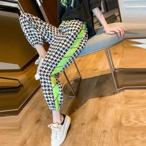 Pants for Women 2021 New Summer and Autumn Ankle-Tied Casual Harem Pants Sweatpants Fashion Sweat Pants Women