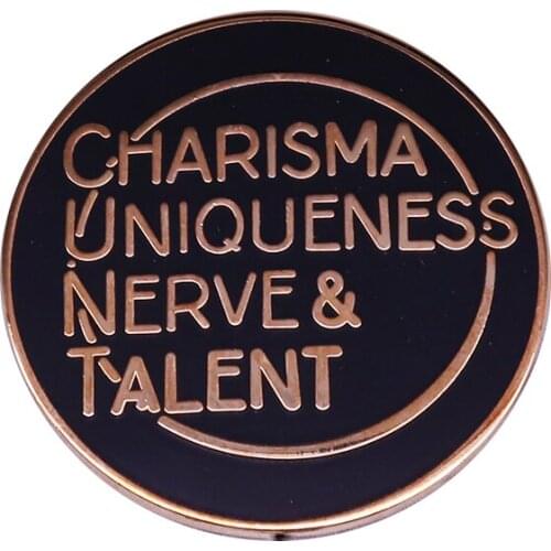 Charisma Uniqueness Nerve Talent Badge