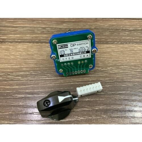 02N Rotary switches band switch U-CHAIN Digital band switch feed override CNC panel knob switch UCHAIN DP