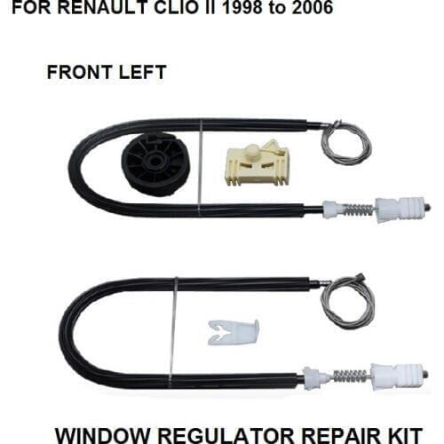 1998-2016 FOR RENAULT CLIO II 3 DOOR WINDOW REGULATOR REPAIR KIT FRONT LEFT SIDE