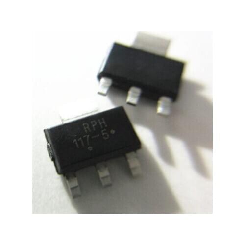 10pcs/lot NCP1117ST50T3G SOT-223 117-5 SOT223 NCP1117 NCP1117S New Original In Stock
