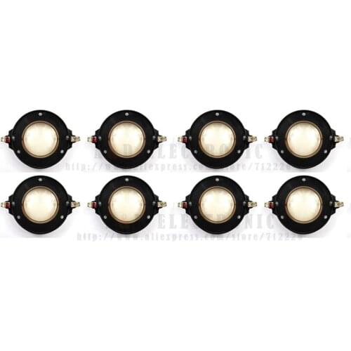 8PCS /LOT Replacement diaphragm for Beyma CD10 for CD1014ND/FE 8 ohm 44.4mm Pure Aluminum wire