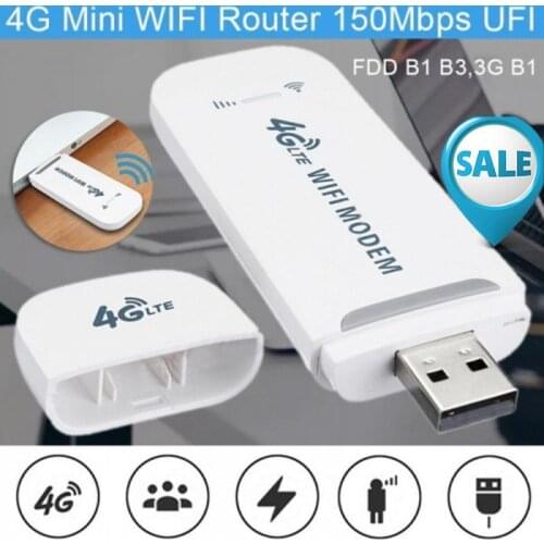4G USB Wifi Modem Car Portable WiFi Universal 100Mbps Router Adaptor Hotspot Wireless Network Card Demodulator For Home Office