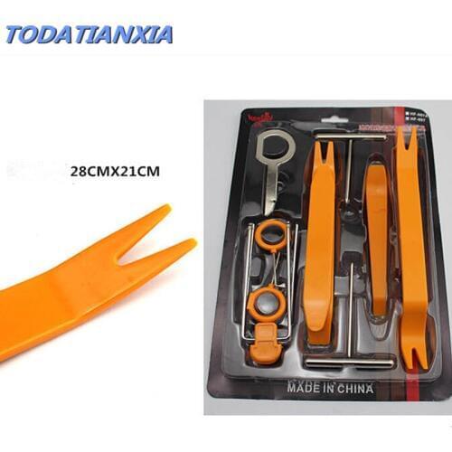 Car Styling Door Clip Dash Audio Panel Installer Pry Tool For suzuki alto audi a4 b9 mazda 2 h7 kia rio fiat punto bmw e30 skoda