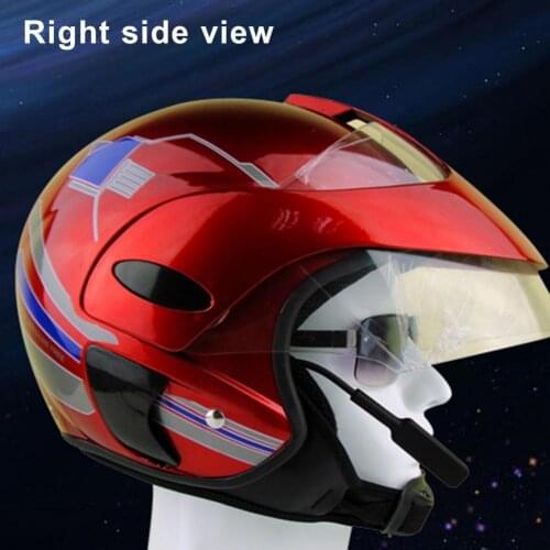 Helmet Earphone Bluetooth-compatible 4.0 Automatic Answering ABS Universal Audio System Helmet Interphone for Motorcycle