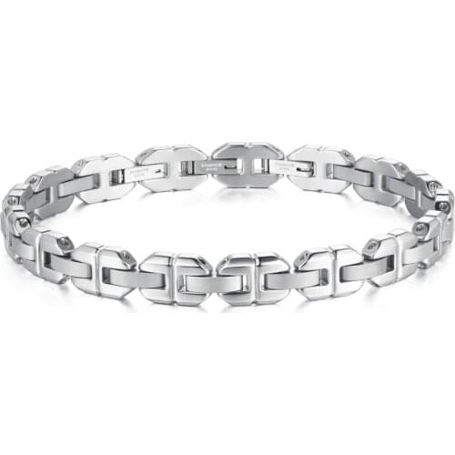 Brosway bracelet Mens stainless steel Kronos BOS18