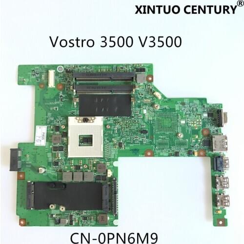 CN-0PN6M9 0PN6M9 PN6M9 For Dell Vostro 3500 V3500 Laptop Motherboard Mainboard HM57 DDR3 NOTEBOOK PC 100% tested working