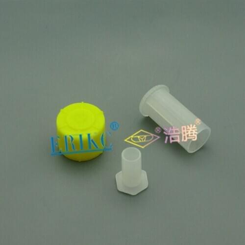 ERIKC High Pressure Inlet Port Cap and Injector Plastic Cap,common Rail Nozzle Tapered Cap, 3 Pieces/set for delphi