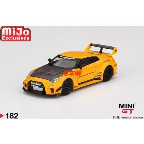 MINIGT 1:64 NISSAN GTR 35 Collection Metal Die-cast Simulation Model Cars Toys