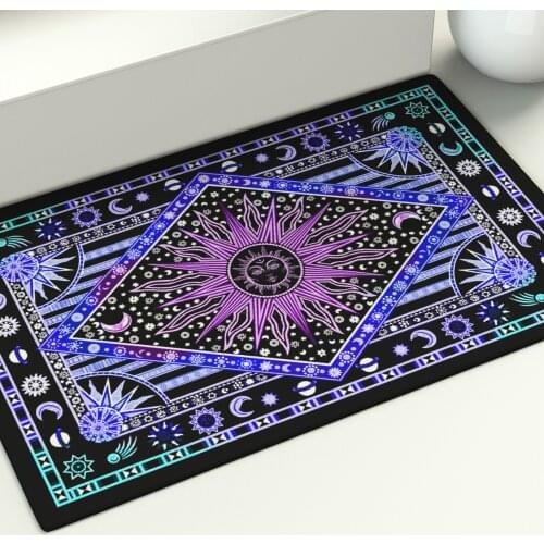 Beautiful Night Sky Floor Mat Home Area Rugs Large Livingroom Bedroom Decorations Forest Starry Night Mandala Printed Carpet