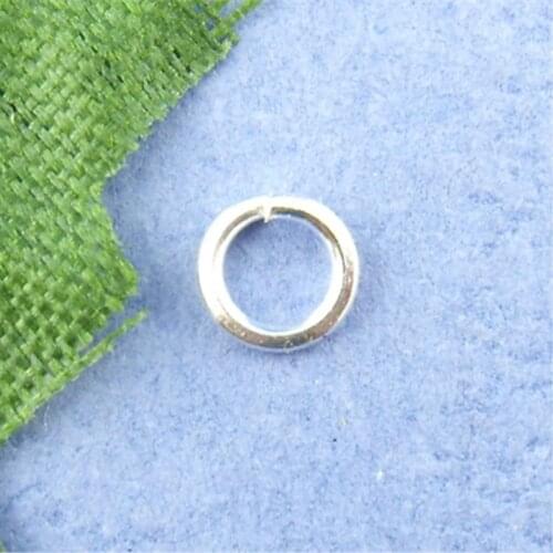 DoreenBeads 1500PCs silver color Open Jump Ring 4mm in Dia. (B00491)