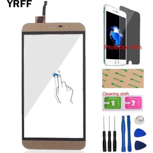 Touch Screen Panel For Cubot Dinosaur Front Touch Screen Digitizer Panel Glass Lens Sensor 5.5'' Mobile Tools Protector Film