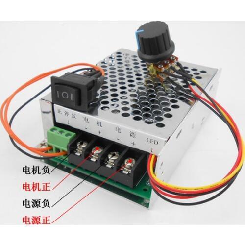30A 12V 360W 24V 720W PWM speed controller Pulse Width Modulator Governor DC brush motor regulate Adjuster Regulator