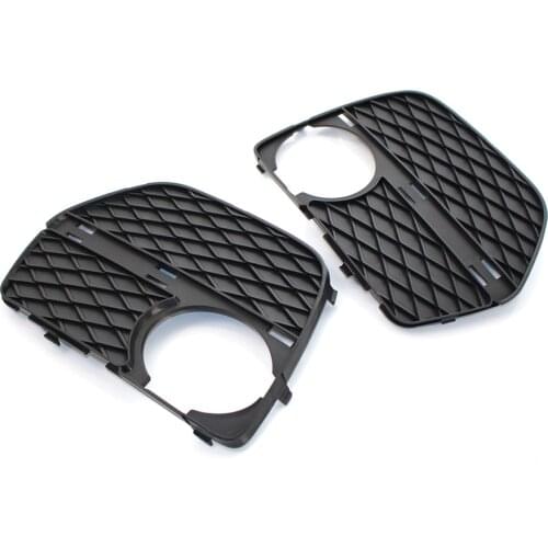 Fog Light Grill Grille Closed Grid Left Right Front Bumper for BMW E71 X6 2012-2014 Easily Installation Personal Car Accessories