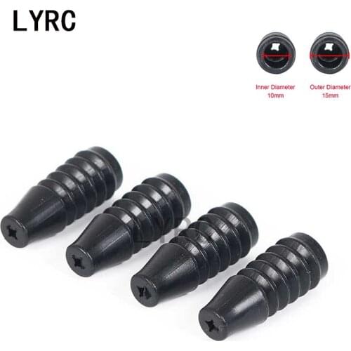 1 Set rubber super scale shock boot dust cover for 1/8 RC short stroke truck Hongnor X3E Kyosho 46 Hobao 8SC MT HPI Team C