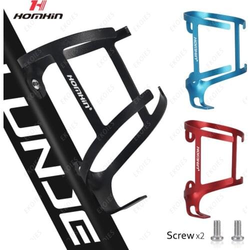 Mountain Bike Bottle Rack Lightweight Aluminum Alloy Bicycle Bottle Cages Road Bike Cycling Bottle Holder Bicycle Accessories