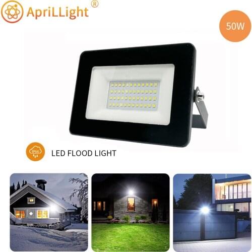 Waterproof Ip66 LED Flood Light 50W 100W 200W 300W AC 220V High Brightness Reflector LED Spotlight Floodlight Outdoor Lighting