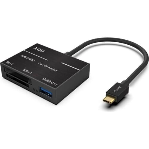 Type-C To XQD/SD Card High Speed Card Reader USB3.0 Camera Computer Kit Adapter for Sony G Series for Lexar XQD Cards