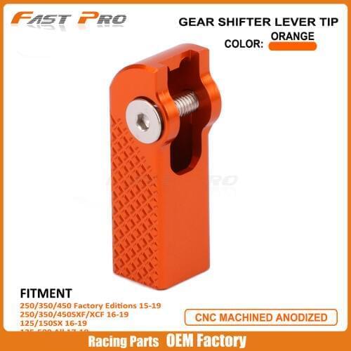 Billet Gear Shifter Shift Lever Tip Replacement For KTM SXF XCF SX 125 150 250 350 450 Factory Editions 15 16 17 2018 2019 2020