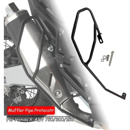 For HONDA XADV 750 Motorcycle Collision Rod Exhaust Pipe Protector Crash Bumper Frame Guard X-ADV X ADV 750 300 2017 2018 2019