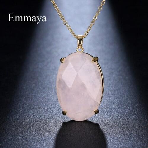 Emmaya Simplicity Style Exaggerated Muliticolor Cubic Stone Attractive Necklace For Women Attending Banquet Fashion Dress-up