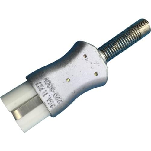 1pc Socket Plug for rubber plastic industry cable aluminium heating rings ceramic plugs adapter Electric Heater Plug 5/6mm