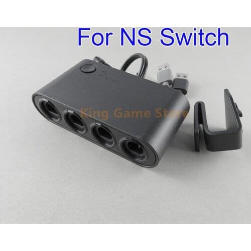 12sets 4Port USB 3 in 1 Converter For WiiU/PC/NGC For Game Cube Controller Adapter For Nintend Switch Controller