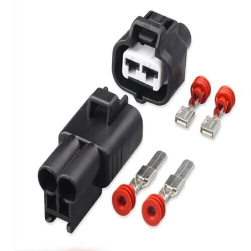 176142-2 ,176143-6 500SETS DJ7021B-4.8-11/21 4.8mm 2Pin AMP Car Electrical Wire Connectors for Audi ,BMW,NISSAN AND other models