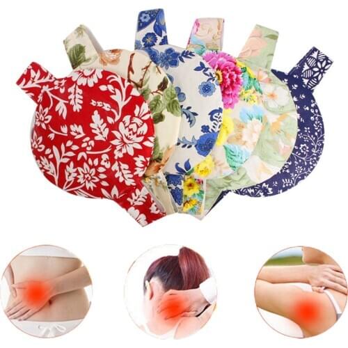 23 Colors Electric Heating Moxibustion Treasure Chinese Herbal Medicine Hot Compress Therapy Moxa Warm Palace Belt Women Gifts