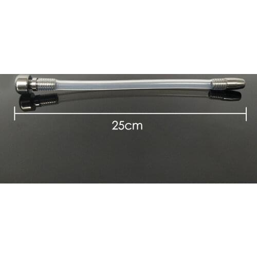 25cm-Metal Tube Slicone Urethral Sound Dilator
