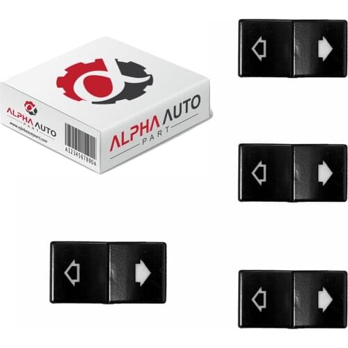 4 Pcs Window Switch Button Cap Cover 61316904309 61318368974 for BMW E39 5 Series