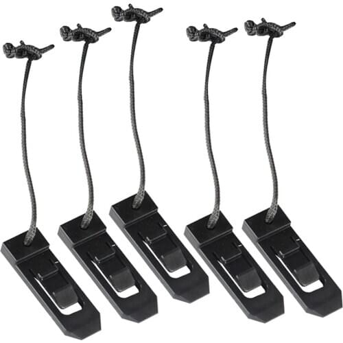 5 Pieces Fins Clip Plastic Tracking Lock Fin Buckle Plug Water Sports Parts