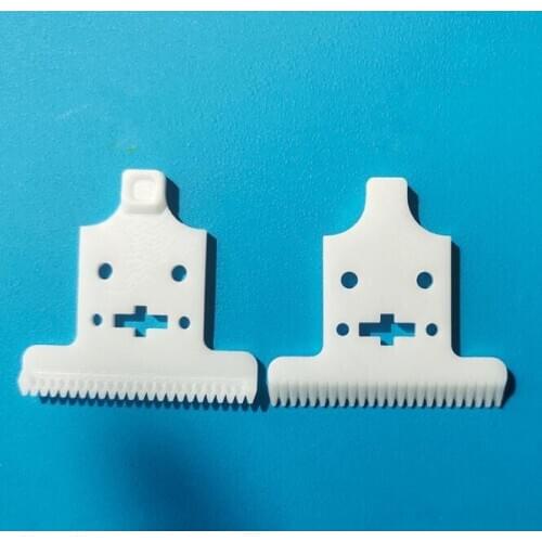 Free shipping 5pcs 24 teeth white zirconia ceramic clipper blade
